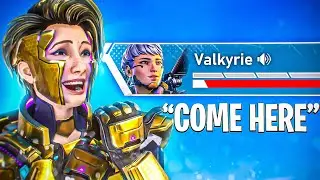 This Valkyrie tried leading... I laughed!