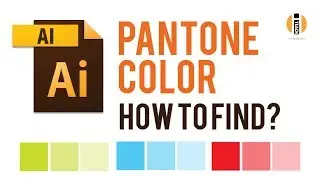 how to find pantone color in illustrator  | i teach vids