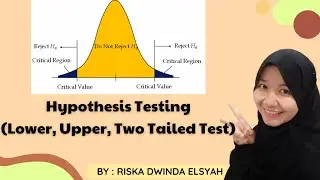 Hypothesis Testing (Difference between Lower, Upper, and Two-Tailed Test)