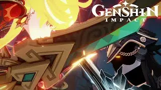 Mavuika VS Capitano Cutscene Genshin Impact