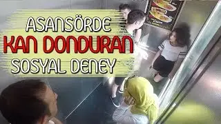ASANSÖRDE SAVUNMASIZ BİR KIZI RAHATSIZ ETMEK! - ( SOSYAL DENEY KAVGAYLA BİTTİ!)
