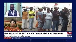 I'm not an ungrateful person - Cynthia Mamle Morrison on filing as an independent candidate.