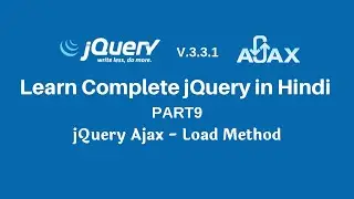 jQuery Ajax - Load Method in Hindi Part9