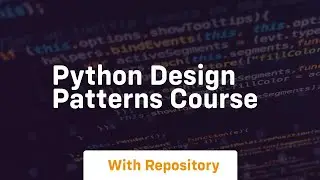 python design patterns course