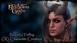 BALDUR'S GATE 3 || Beautiful Tiefling [Original Character 