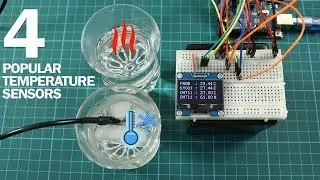 4 Popular Arduino Temperature Sensors. How to Use & Compare. Arduino Temperature Sensors Tutorials