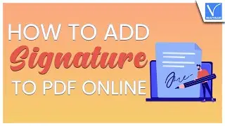 How to add a signature to a PDF Online