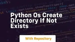 python os create directory if not exists