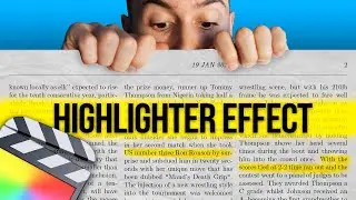 How to create a REALISTIC HIGHLIGHTER EFFECT in Final Cut Pro | NO PLUG INS