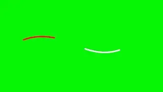 Green Screen Curve Animation Lines for Graphic Non copyright