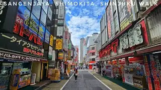 Sangenjaya & Shimokitazawa to Shinjuku - Genki Tokyo Morning Walk 🚶