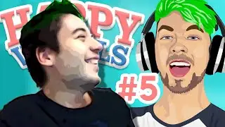 Jacksepticeye Acting | Happy Wheels | Part 5