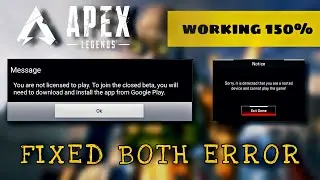 apex legends without pre registration | root | fix license error in apex legends