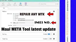 Maui Meta Tool Latest Version Update !! Repair Any Mtk Imei No !! Modem Meta V10.2044