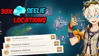 30 Seelie Locations in Enkanomiya, Get the Phosphoro's Guidance Achievement | Genshin Impact
