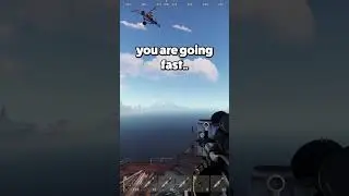 he crashed the heli..