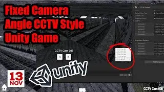 How to add dropdown menu options / items by script in Unity | CCTV Style Game Part 6