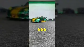 Drift Porsche vs Ducks!