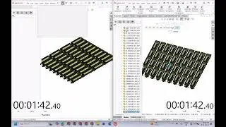 SOLIDWORKS 2023 vs 2025 - Large Assembly Opening