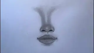 How to Draw a Nose/Lips For Beginners