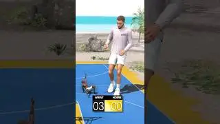 Curry vs Shaq, Every Basket = 5 Feet