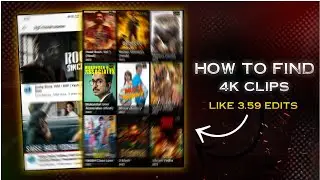 How To Find Movie Clips For Status Editing | Editing Ke Liye Clips Kahan Se Dhundhe |  X7 Creations