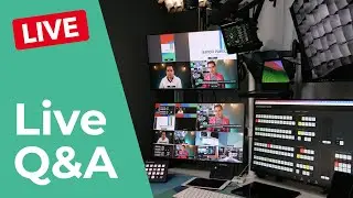 🔴 Live Q&A! Testing out YouTube SRT ingestion and answering your questions about livestreaming gear!