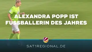 Alexandra Popp ist Deutschlands Fußballerin des Jahres