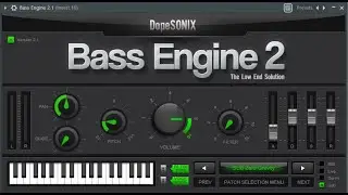 Bass Engine 2 Virtual Instrument by DopeSONIX/All Presets Review/No Talking