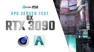 Powerful Render Farm for Arnold GPU & Cinema 4D with 6x GPU RTX 3090 | iRender Cloud Rendering