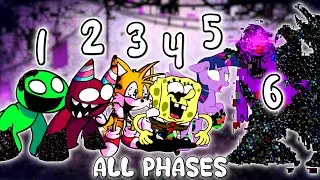 Pibby ALL PHASES | Come Learn With Pibby | Friday Night Funkin | FNF Mods