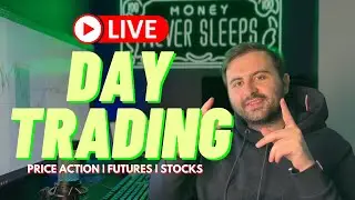 🔴LIVE DAY TRADING/TAPE READING! [ICT CONCEPTS+ PRICE ACTION + ORDER FLOW]