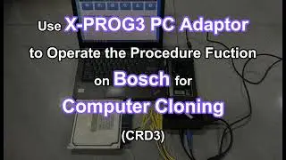 LAUNCH XPROG3 + PC Adaptor: Clone Bosch CRD3 ECU