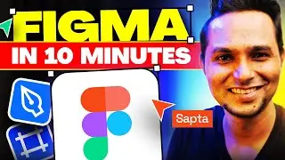 Figma UI Design for Beginners in 10 MINUTES | Figma Basics Tutorial | Saptarshi Prakash