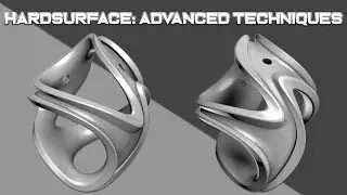 Creating Stunning Complex Hard Surface: Step to Step  #3dsmax2024 #boolean #hardsurface