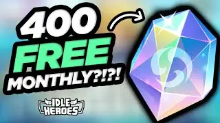 Idle Heroes - 400 FREE Starry Gems MONTHLY?!?!