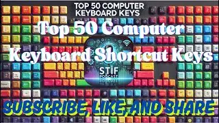 Top 50 Computer Keyboard Shortcut Keys - Tech Tip