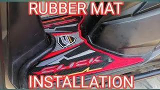 HONDA CLICK 125i RUBBER MAT INSTALLATION IN EASY WAY 