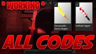 All Working Survive The Killer Codes! Knives and more! *2020* (Roblox)