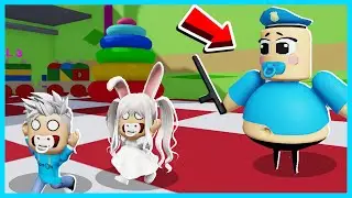 DIKEJAR POLISI BAYI BARRY YANG KECIL! SUSAH BANGET