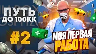 УСТРОИЛСЯ В EMS | КАК ПРОЙТИ СОБЕСЕДОВАНИЕ | ПУТЬ НОВИЧКА ДО 100КК НА MAJESTIC RP - GTA 5 RP #2