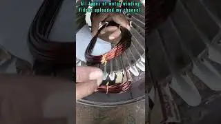 Motor winding|2 hp motor winding|Hi power electric works 