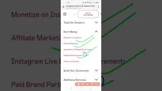 Insatagram Sa Earning ka  Tarika ?