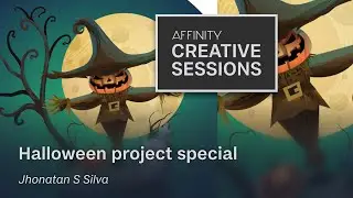 Halloween Special with Jhonatan S Silva, Affinity Designer workflow