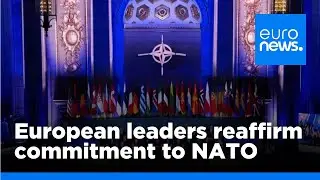 European leaders reaffirm commitment to NATO amid US presidential election uncertainty | euronews 🇬🇧