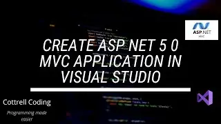 Create ASP Net 5 0 MVC Application in Visual Studio