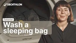 TUTORIAL - how to wash a sleeping bag 🧽 | Decathlon