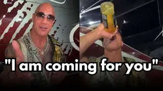 The Rock Breaks His Silence on his return at BAD BLOOD..