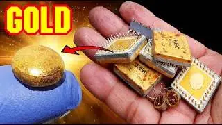 how to extract gold Around the world you could find gold in junk electronic equipment