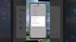 Dark Mode Call | Dark Mode phone settings | Call Dark Mode Redmi #shorts